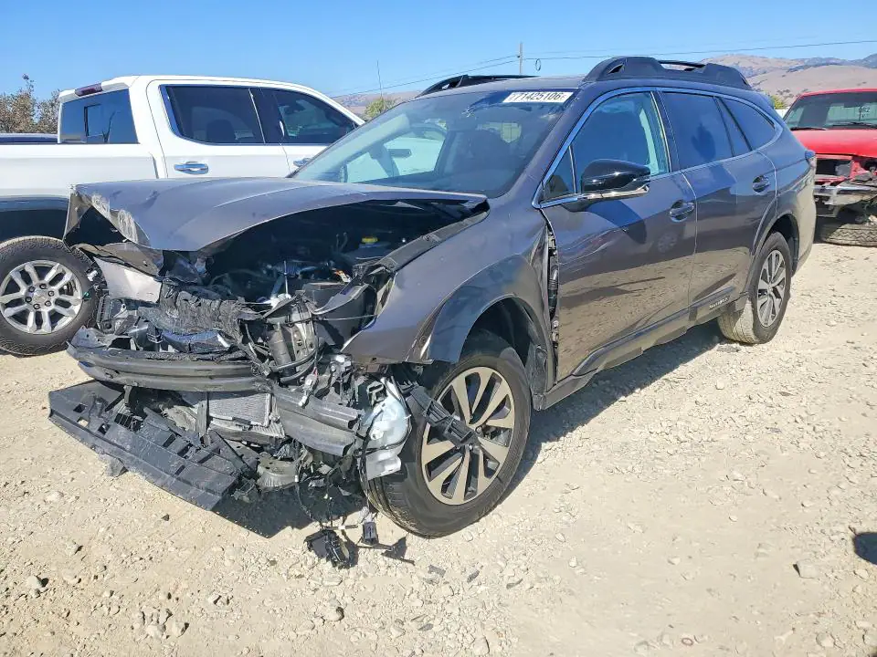 4S4BTAFC2R3147905 Subaru Outback 2024 — повреждение Передняя часть, фото до ремонта