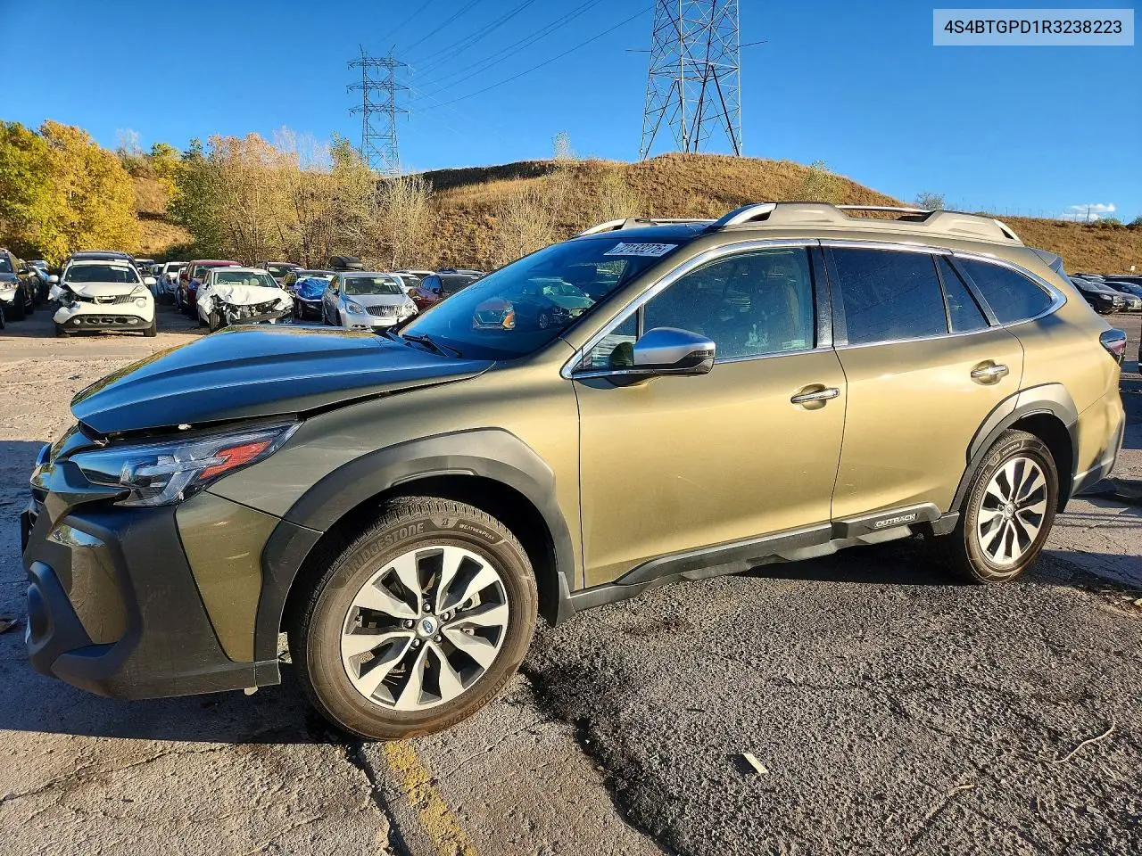 2024 Subaru Outback Touring VIN 4S4BTGPD1R3238223 фото 1