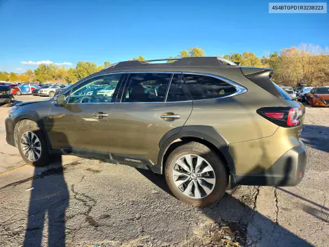 2024 Subaru Outback Touring VIN 4S4BTGPD1R3238223 фото 2
