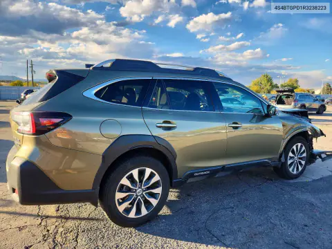 2024 Subaru Outback Touring VIN 4S4BTGPD1R3238223 фото 3