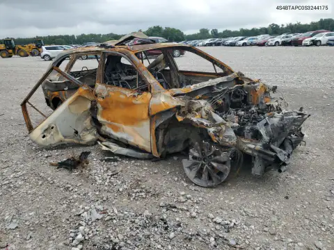 4S4BTAPC0S3244175 — 2025 Subaru Outback, фото 4 с аукциона Copart, Пожар