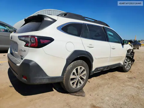 2025 Subaru Outback Premium VIN 4S4BTAFC0S3126945 фото 3