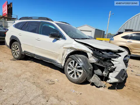 2025 Subaru Outback Premium VIN 4S4BTAFC0S3126945 фото 4