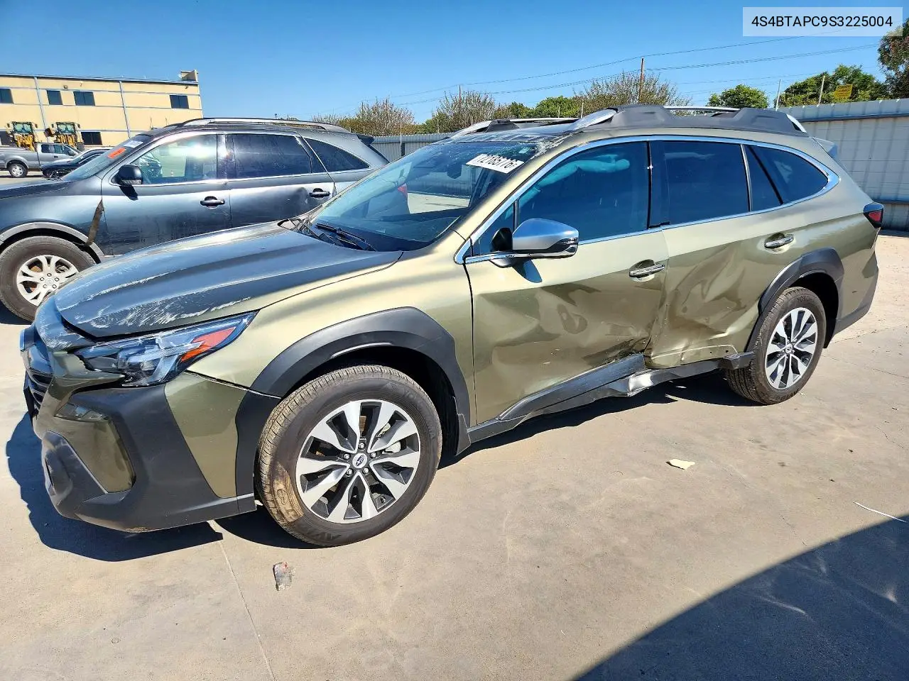 2025 Subaru Outback Touring VIN 4S4BTAPC9S3225004 фото 1