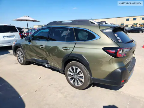 2025 Subaru Outback Touring VIN 4S4BTAPC9S3225004 фото 2