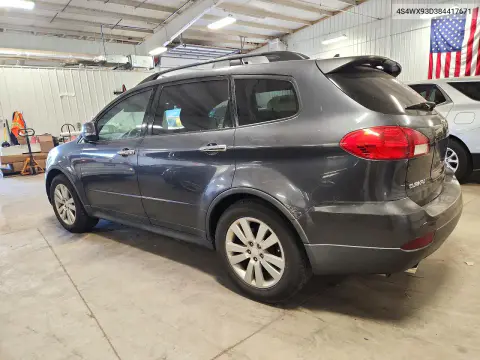 2008 Subaru Tribeca Limited VIN 4S4WX93D384417671 фото 2