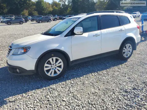 4S4WX9GDXD4400998 — 2013 Subaru Tribeca, Передняя часть, фото до ремонта