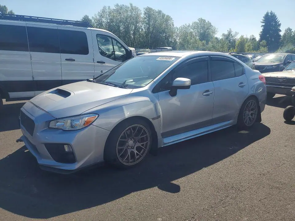 JF1VA1D60F8800546 Subaru WRX 2015 — повреждение Передняя часть, фото до ремонта