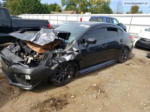 JF1VA1B62H9837114 — 2017 Subaru WRX, Передняя часть, фото до ремонта