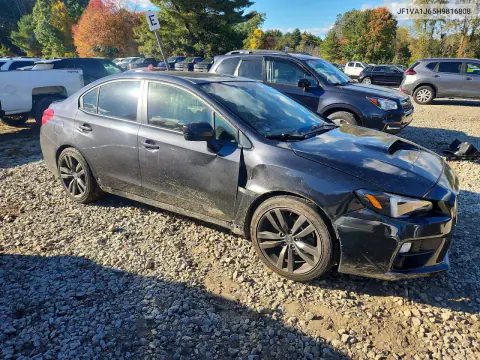 2017 Subaru Wrx Limited VIN JF1VA1J65H9816808 фото 4