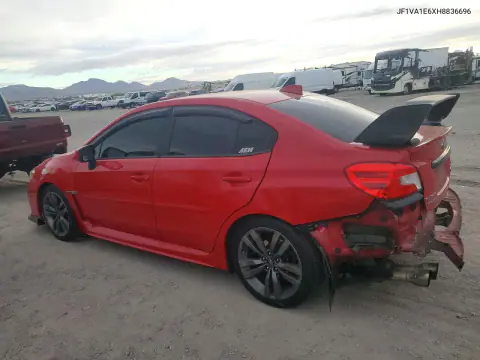 2017 Subaru Wrx Premium VIN JF1VA1E6XH8836696 фото 2