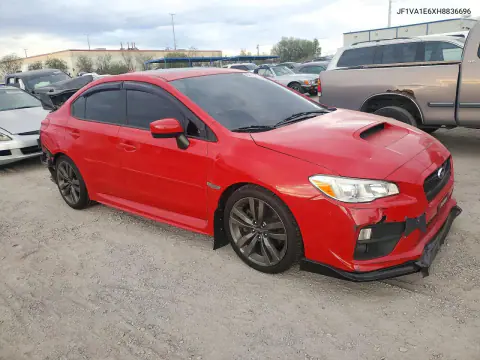 2017 Subaru Wrx Premium VIN JF1VA1E6XH8836696 фото 4