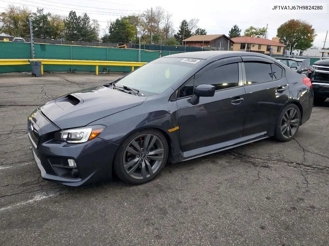 JF1VA1J67H9824280 Subaru WRX 2017 — повреждение Передняя часть, фото до ремонта