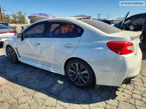 2017 Subaru Wrx Premium VIN JF1VA1E61H9802026 фото 2