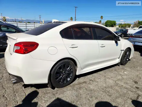 2017 Subaru Wrx Premium VIN JF1VA1E61H9802026 фото 3