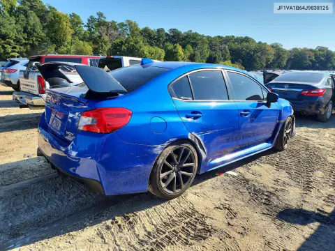 2018 Subaru Wrx VIN JF1VA1B64J9838125 фото 3
