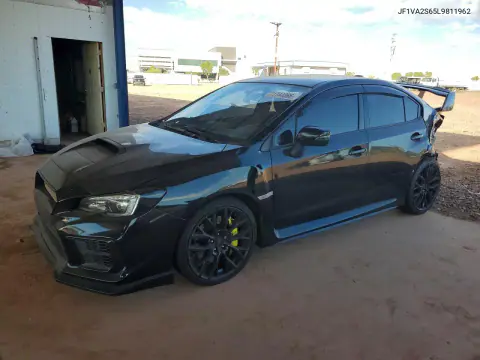 JF1VA2S65L9811962 — 2020 Subaru WRX, Задняя часть, фото до ремонта