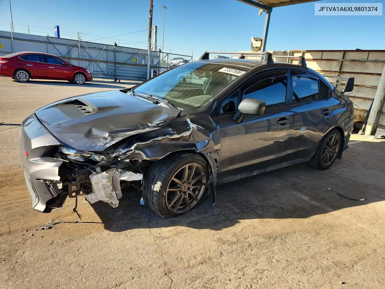 2020 Subaru Wrx VIN JF1VA1A6XL9801374 фото 1