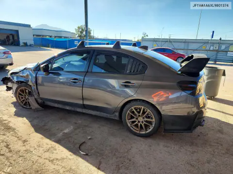 2020 Subaru Wrx VIN JF1VA1A6XL9801374 фото 2