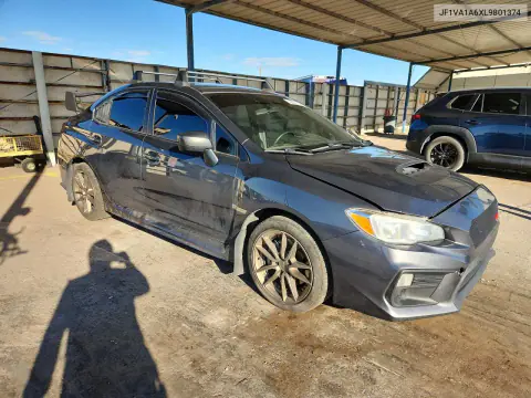 2020 Subaru Wrx VIN JF1VA1A6XL9801374 фото 4
