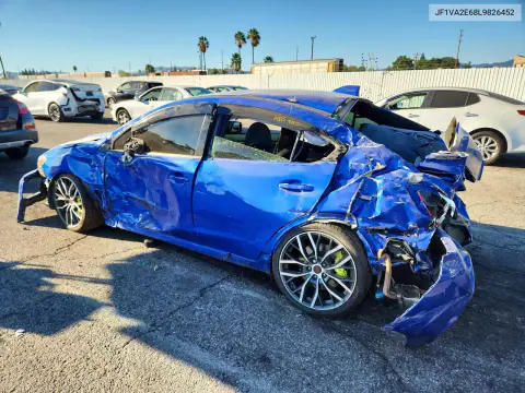 2020 Subaru Wrx VIN JF1VA2E68L9826452 фото 2