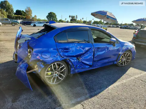 2020 Subaru Wrx VIN JF1VA2E68L9826452 фото 3