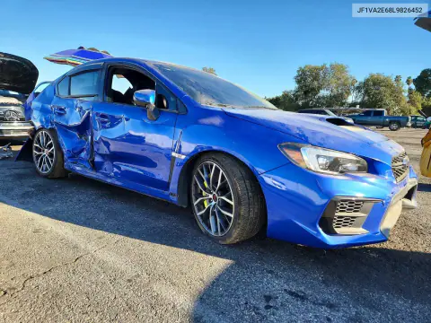 2020 Subaru Wrx VIN JF1VA2E68L9826452 фото 4