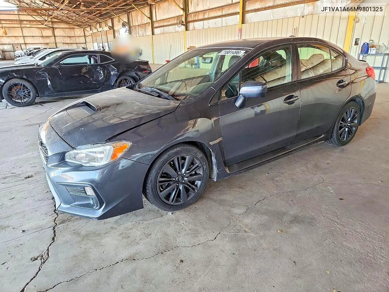 2021 Subaru Wrx VIN JF1VA1A66M9801325 фото 1