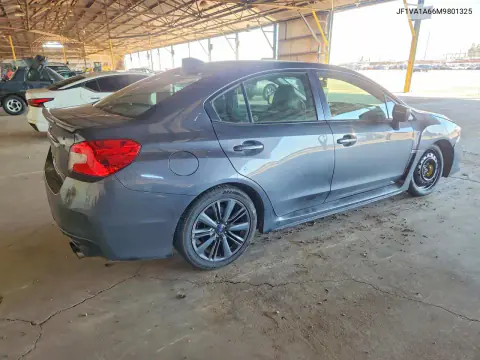 2021 Subaru Wrx VIN JF1VA1A66M9801325 фото 3
