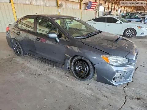 2021 Subaru Wrx VIN JF1VA1A66M9801325 фото 4