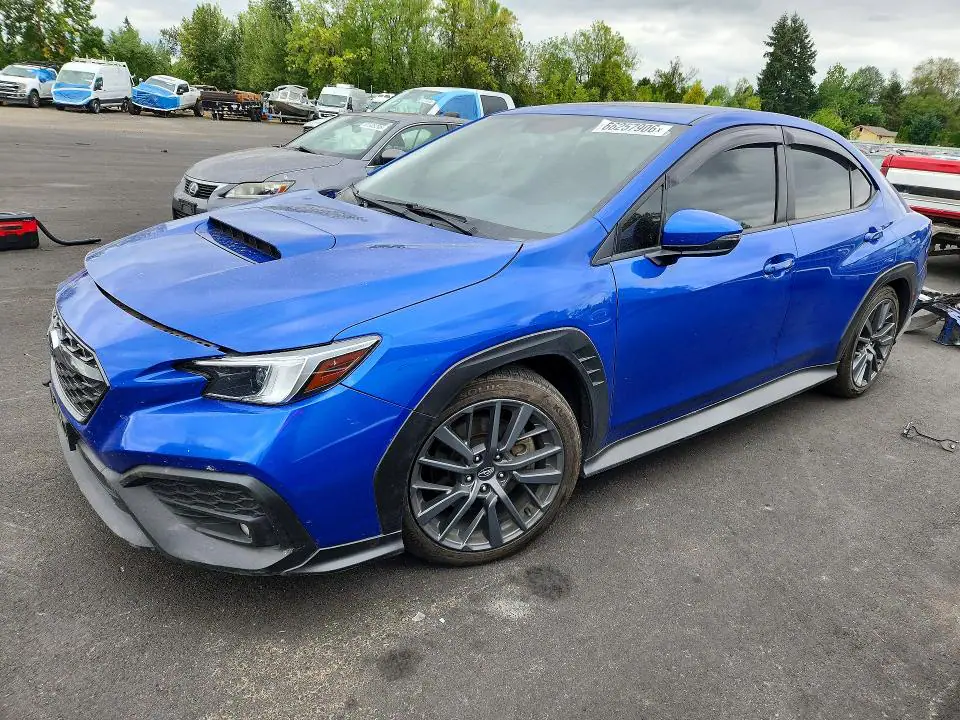 JF1VBAU60N8022132 Subaru WRX 2022 — повреждение Передняя часть, фото до ремонта