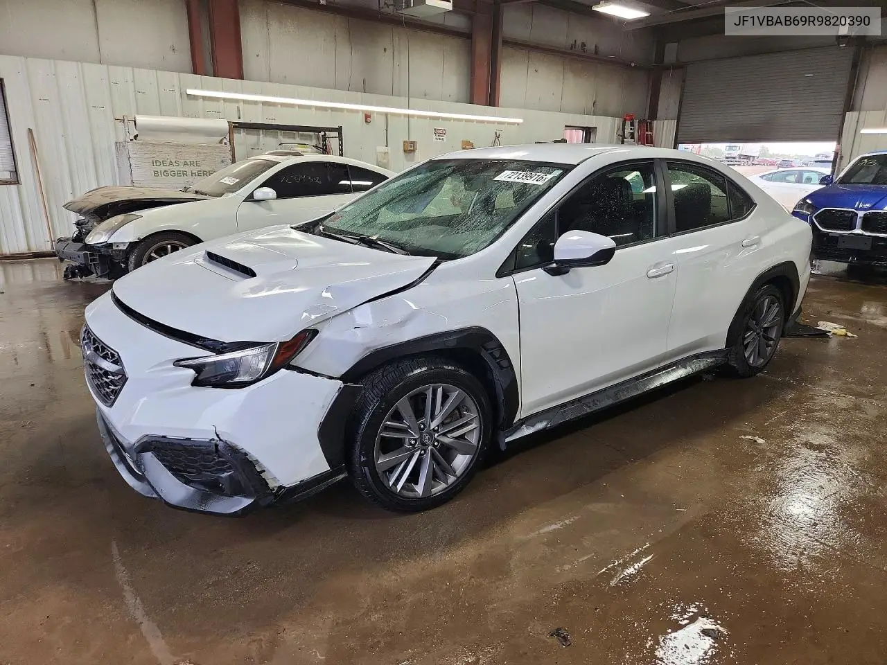 2024 Subaru Wrx VIN JF1VBAB69R9820390 фото 1