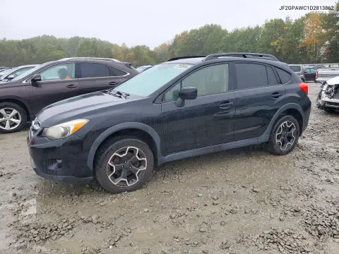 JF2GPAWC1D2813862 — 2013 Subaru XV, Передняя часть, фото до ремонта