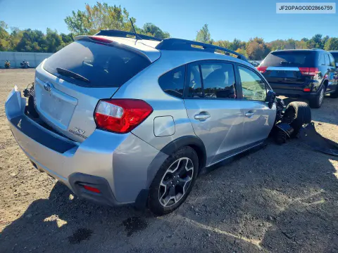 2013 Subaru Xv Crosstrek 2.0 Limited VIN JF2GPAGC0D2866759 фото 3