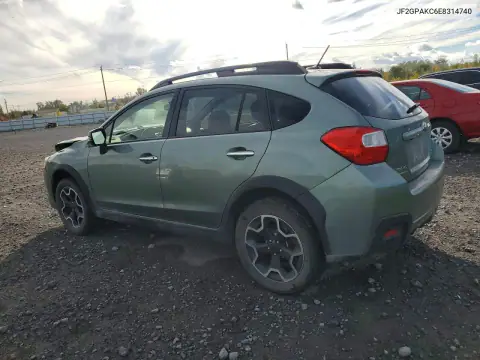 JF2GPAKC6E8314740 — 2014 Subaru XV, фото 2 с аукциона Copart, Передняя часть