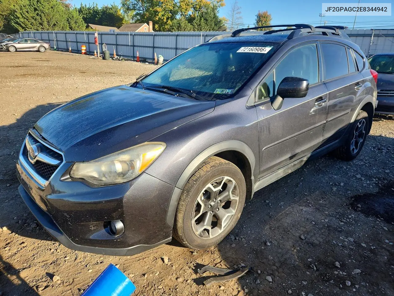 2014 Subaru Xv Crosstrek 2.0 Limited VIN JF2GPAGC2E8344942 фото 1