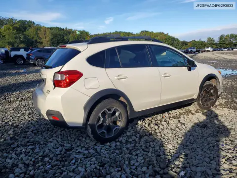 2015 Subaru Xv Crosstrek VIN JF2GPAAC4FG293833 фото 3