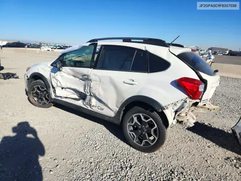 2015 Subaru Xv Crosstrek Sport Limited VIN JF2GPASC9F8307038 фото 2