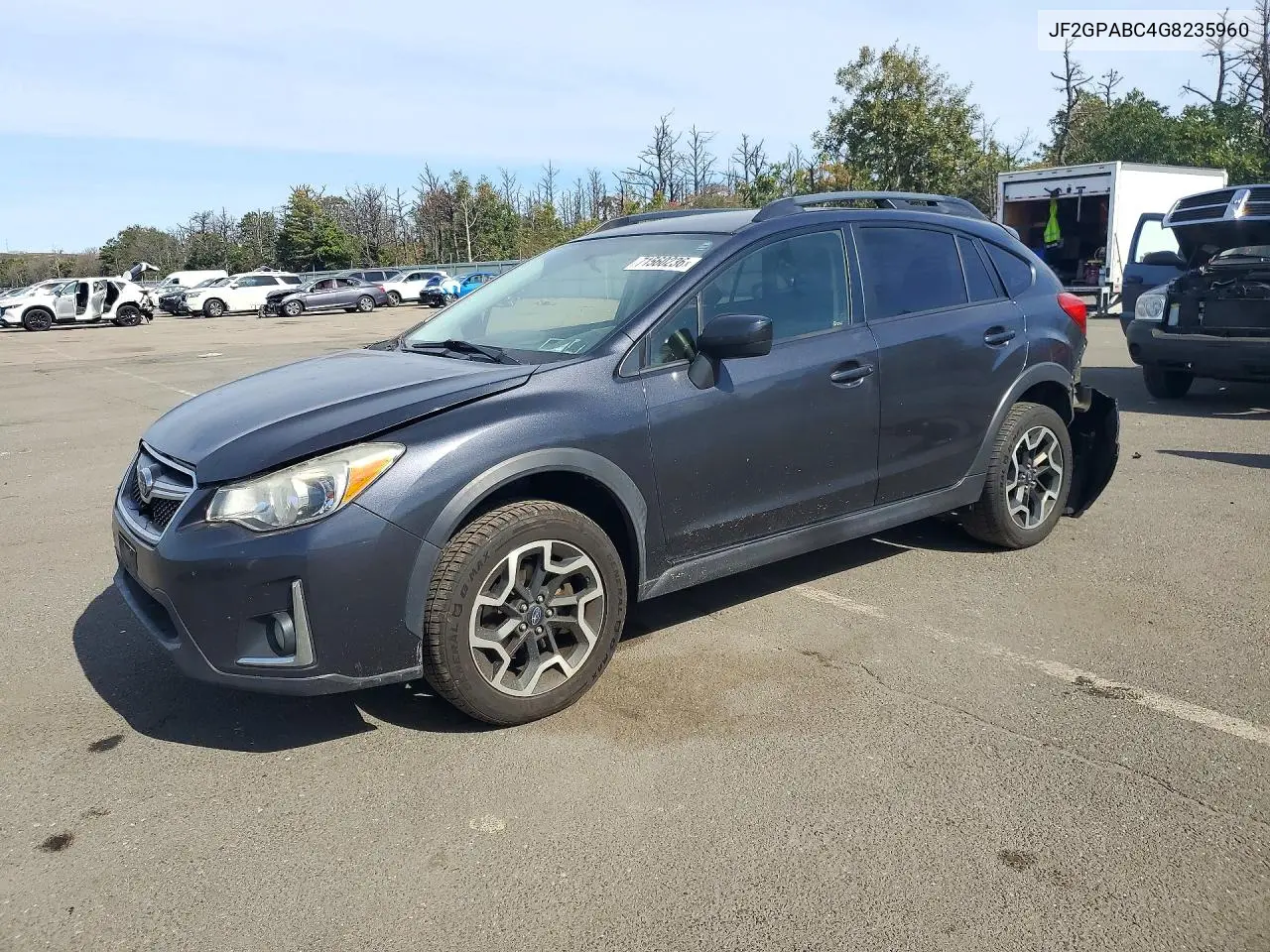 2016 Subaru Crosstrek Premium VIN JF2GPABC4G8235960 фото 1