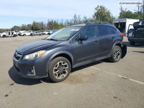 JF2GPABC4G8235960 — 2016 Subaru XV, Задняя часть, фото до ремонта
