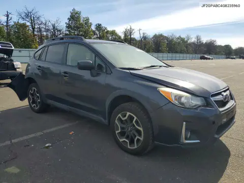 2016 Subaru Crosstrek Premium VIN JF2GPABC4G8235960 фото 4