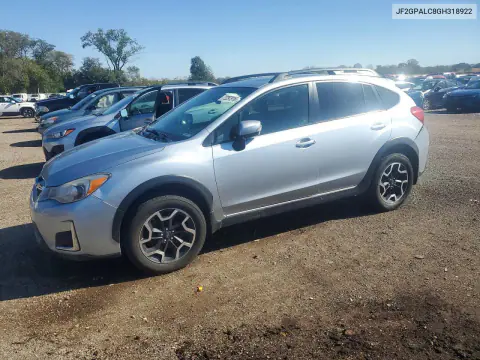 2016 Subaru Crosstrek Limited VIN JF2GPALC8GH318922 фото 1