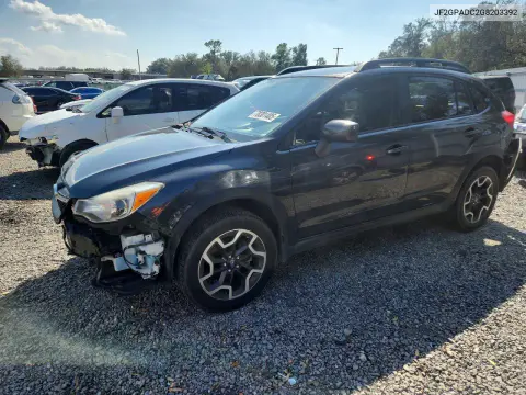 JF2GPADC2G8203392 — 2016 Subaru XV, Передняя часть, фото до ремонта