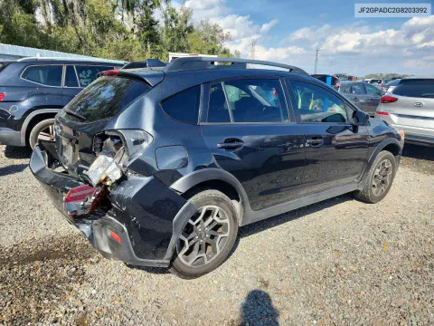 2016 Subaru Crosstrek Premium VIN JF2GPADC2G8203392 фото 3