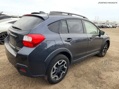 2017 Subaru Crosstrek Limited VIN JF2GPAKC1HH242270 фото 3