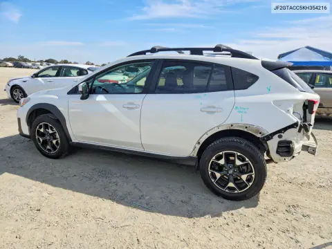 2019 Subaru Crosstrek Premium VIN JF2GTACC5KH354216 фото 2