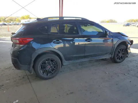 2019 Subaru Crosstrek Premium VIN JF2GTACC4KH361089 фото 3
