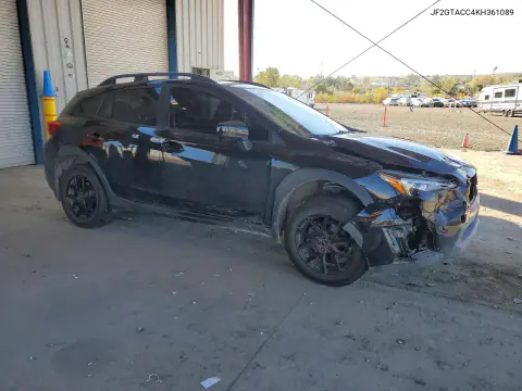 2019 Subaru Crosstrek Premium VIN JF2GTACC4KH361089 фото 4