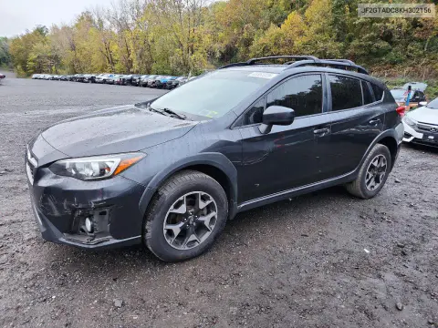 JF2GTADC8KH302156 — 2019 Subaru XV, Передняя часть, фото до ремонта