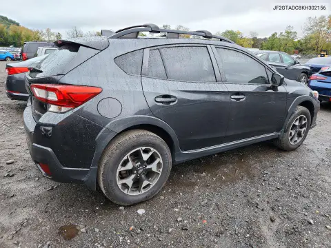 2019 Subaru Crosstrek Premium VIN JF2GTADC8KH302156 фото 3